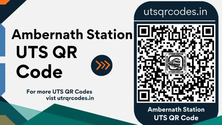 Ambernath Station UTS QR Code