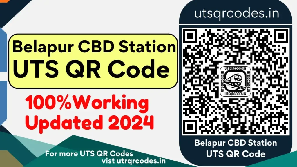 Belapur CBD Station UTS QR Code
