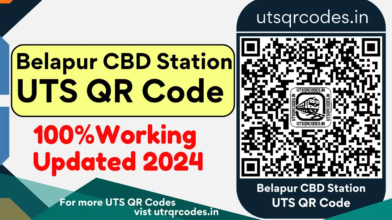 Belapur CBD Station UTS QR Code