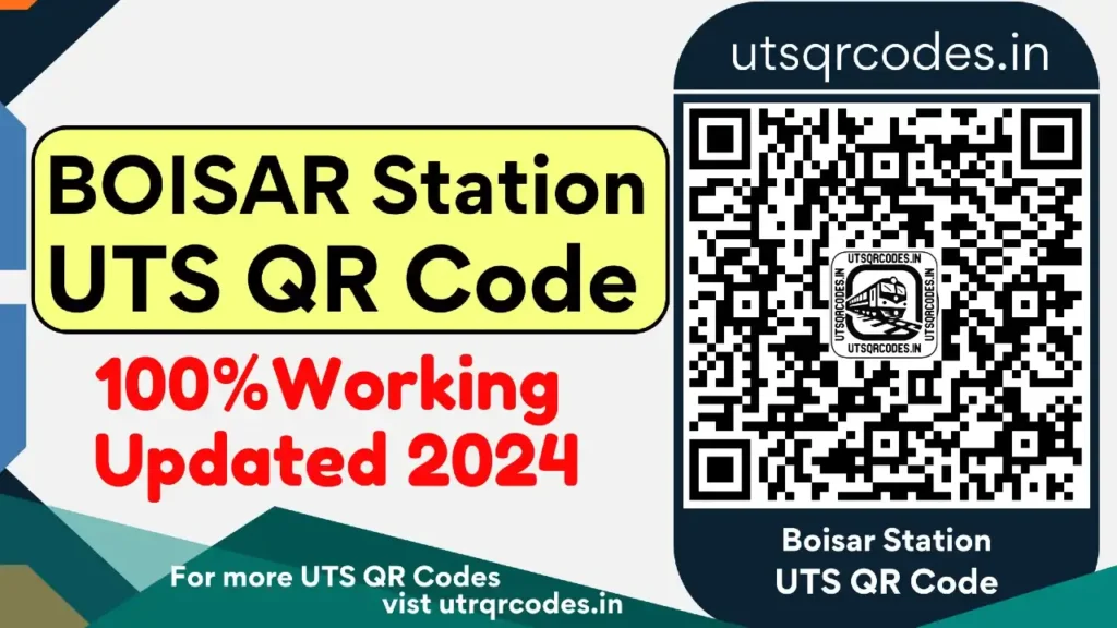 Boisar Station UTS QR Code